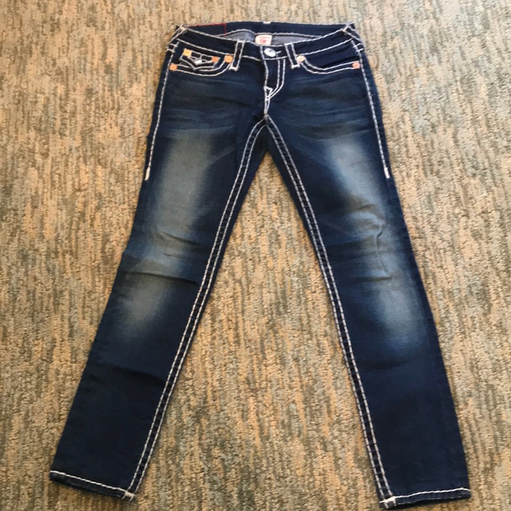**SOLD**True Religion Embroidered Jeans
